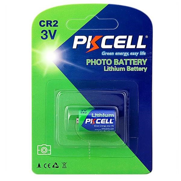 PkCell 09345 Батарейка літієва PKCELL 3V CR2 850mAh Lithium Manganese Battery 09345: Купити в Україні - Добра ціна на EXIST.UA!