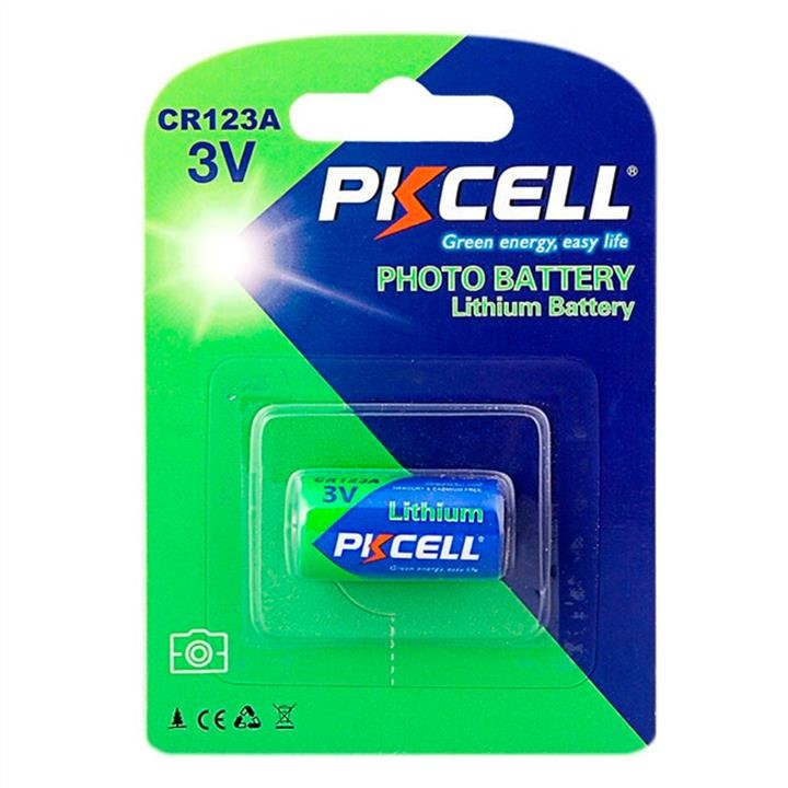 PkCell 09346 Батарейка літієва PKCELL 3V CR123A Lithium Manganese Battery 09346: Купити в Україні - Добра ціна на EXIST.UA!