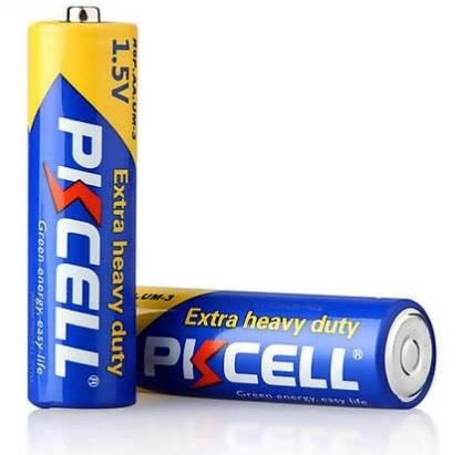 PkCell 09306 Батарейка сольова PKCELL 1.5V AA / R6 09306: Купити в Україні - Добра ціна на EXIST.UA!