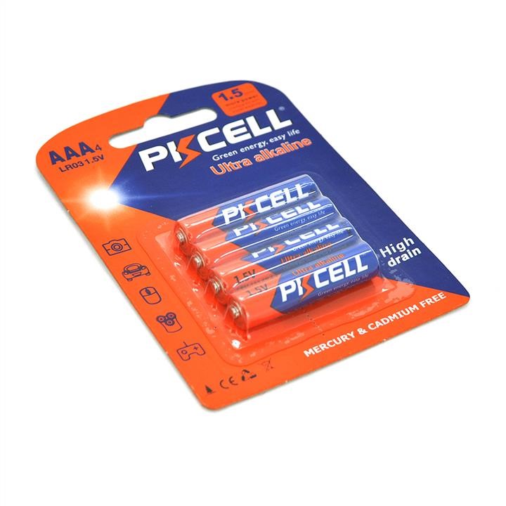 PkCell 09301 Батарейка лужна PKCELL 1.5V AAA/LR03 09301: Приваблива ціна - Купити в Україні на EXIST.UA!