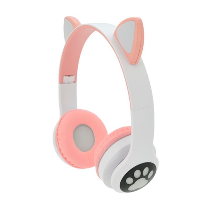 Voltronic 31057 Бездротові навушники Bluetooth Cat Ear YR-28 Led, Pink 31057: Купити в Україні - Добра ціна на EXIST.UA!