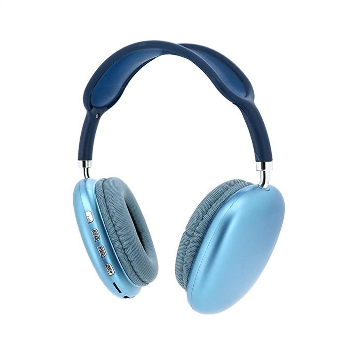 Voltronic 33193 Бездротові навушники Bluetooth Macaron P9, Blue 33193: Купити в Україні - Добра ціна на EXIST.UA!