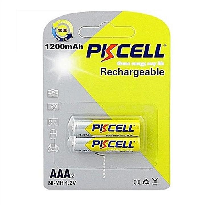 PkCell 09339 Акумулятор PKCELL 1.2V AAA 1200mAh NiMH Rechargeable Battery, Q12 09339: Приваблива ціна - Купити в Україні на EXIST.UA!