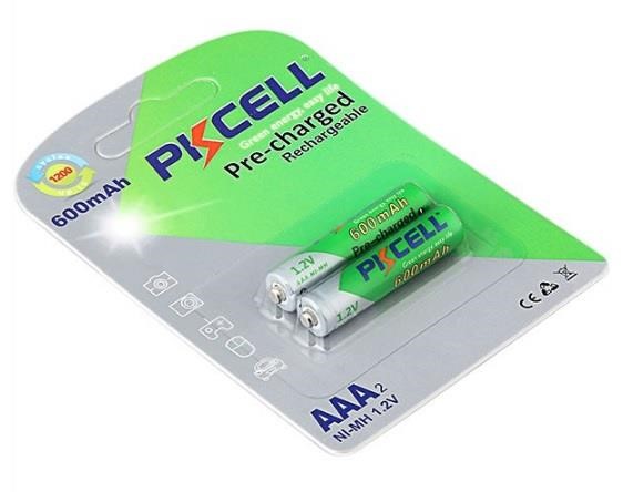 PkCell 09324 Акумулятор PKCELL 1.2V AAA 600mAh NiMH Already Charged, Q12 09324: Купити в Україні - Добра ціна на EXIST.UA!