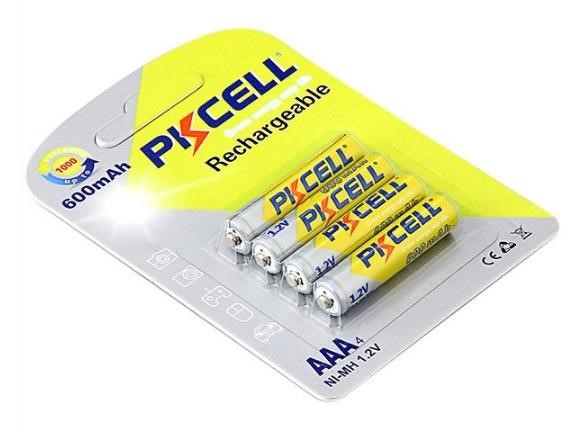 PkCell 09340 Акумулятор PKCELL 1.2V AAA 600mAh NiMH Rechargeable Battery, Q12 09340: Купити в Україні - Добра ціна на EXIST.UA!