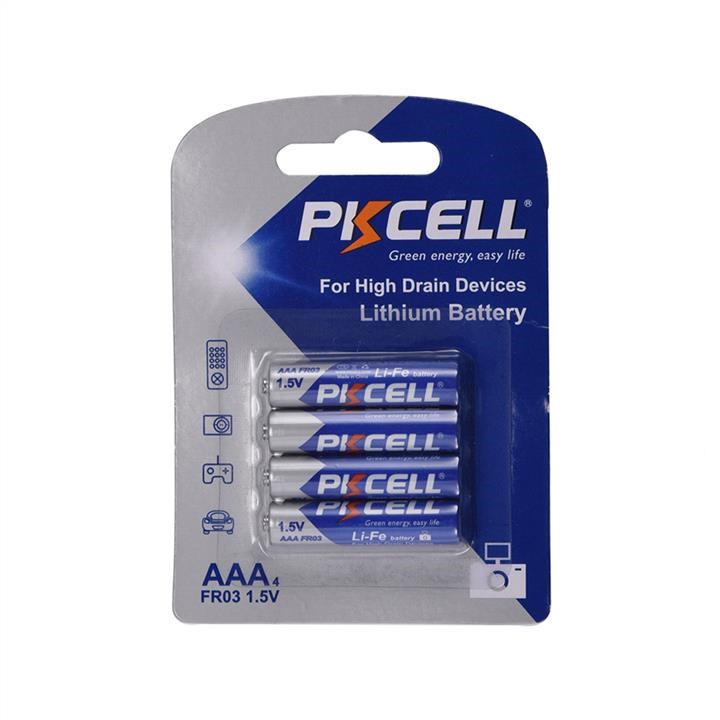 PkCell 16984 Батарейка LiFe FR03 Non-rechargeable Lithium battery 16984: Купити в Україні - Добра ціна на EXIST.UA!