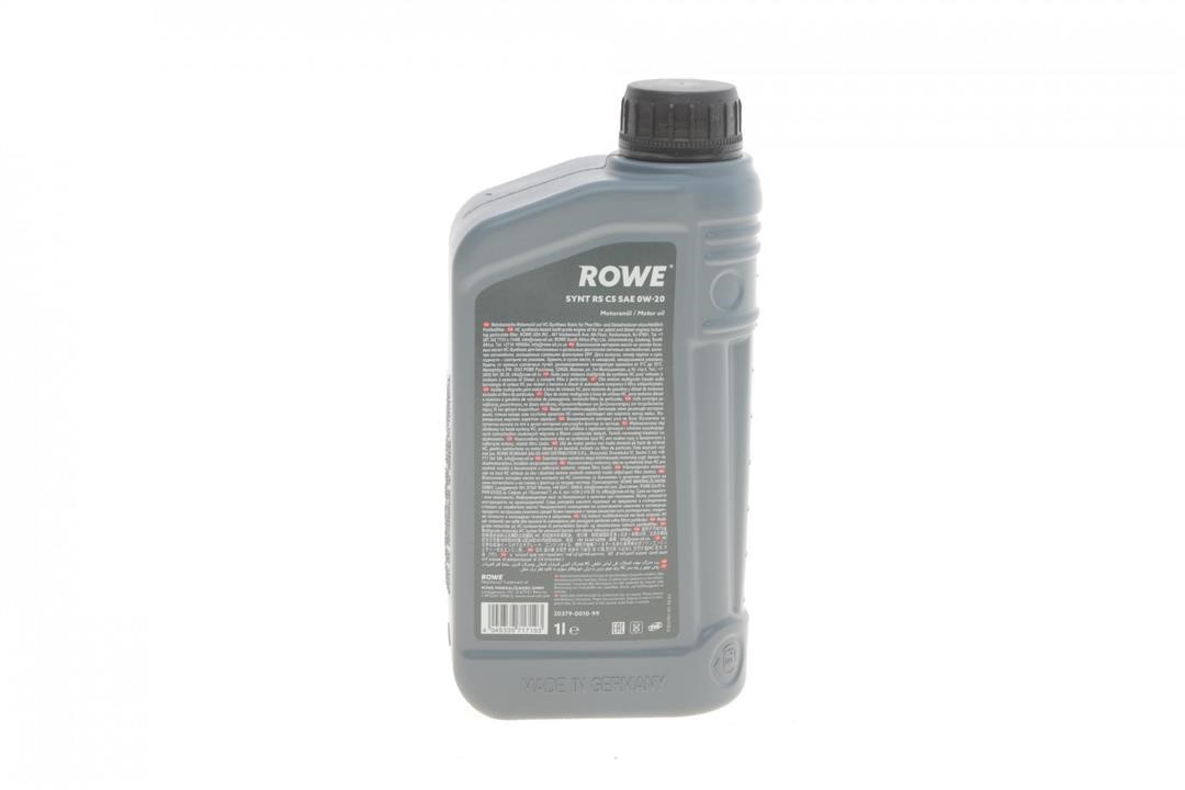 Моторна олива ROWE HIGHTEC SYNT RS C5 0W-20, 1л Rowe 20379-0010-99