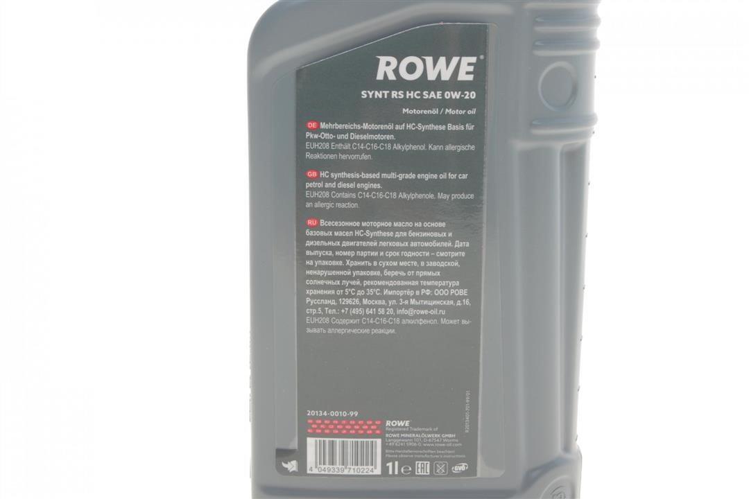 Купити Rowe 20134-0010-99 за низькою ціною в Україні!