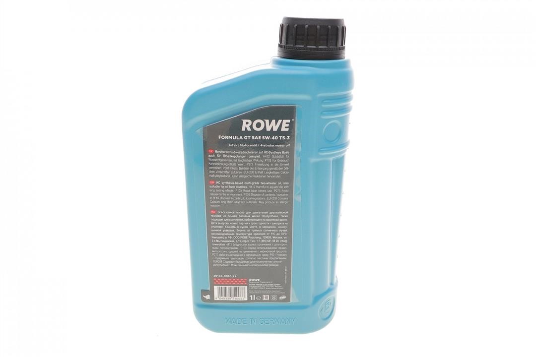 Моторна олива ROWE HIGHTEC FORMULA GT TS-Z 5W-40, 1л Rowe 20143-0010-99