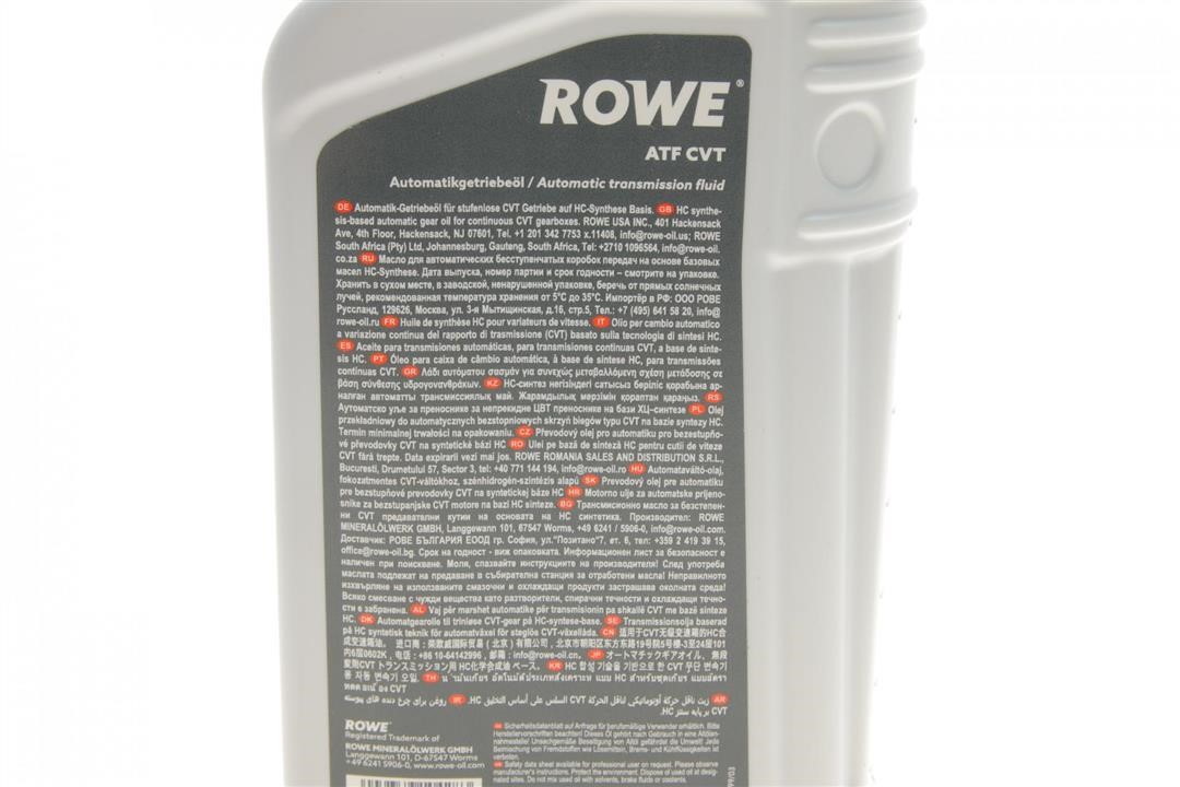 Олива трансміссійна ROWE HIGHTEC ATF CVT, 1л Rowe 25055-0010-99