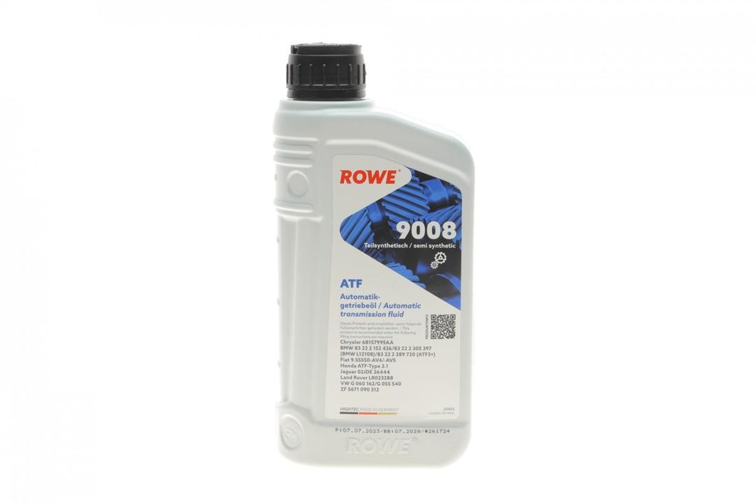 Rowe 25063-0010-99 Олива трансміссійна ROWE HIGHTEC ATF 9008 ATF 3+, 1л 25063001099: Приваблива ціна - Купити в Україні на EXIST.UA!