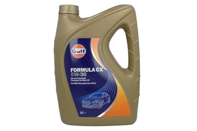 Gulf FORMULACX5W305L Моторна олія Gulf Formula CX 5W-30, 5л FORMULACX5W305L: Купити в Україні - Добра ціна на EXIST.UA!