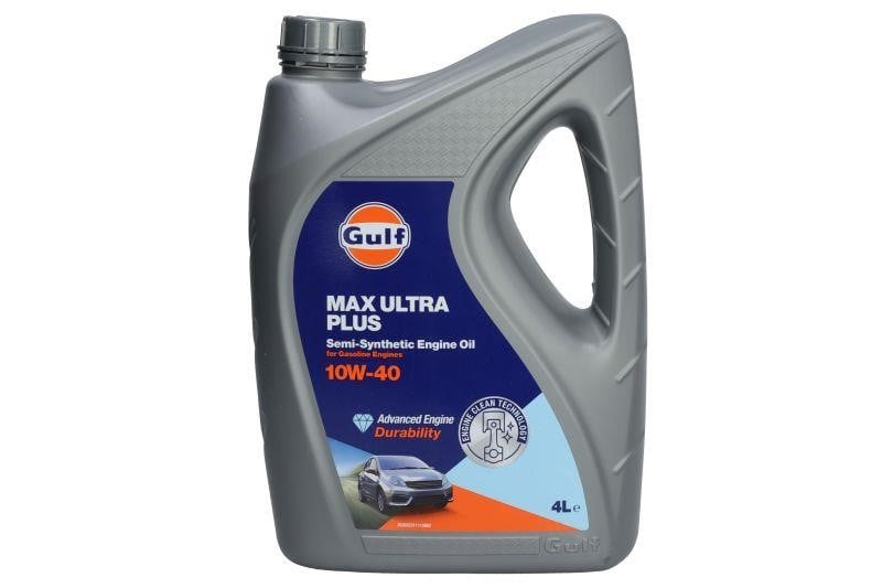 Gulf MAXULTRAPLUS10W404L Моторна олія Gulf Max Ultra Plus 10W-40, 4л MAXULTRAPLUS10W404L: Приваблива ціна - Купити в Україні на EXIST.UA!