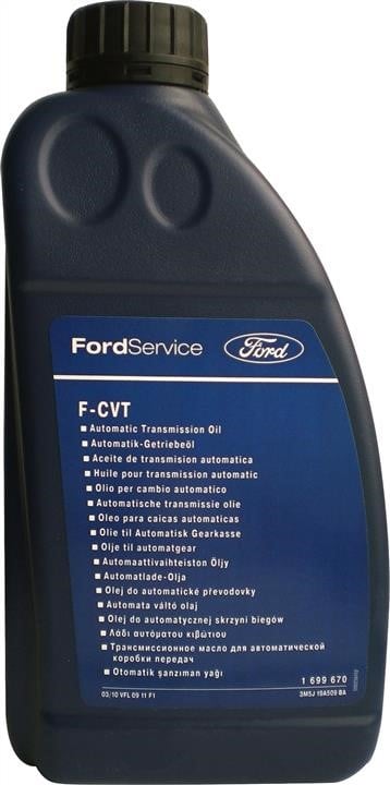 Ford 1 699 670 Олива трансмісійна Ford F-CVT, 1 л 1699670: Купити в Україні - Добра ціна на EXIST.UA!