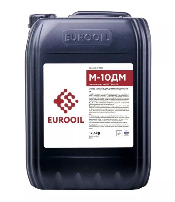 EUROOIL 1231798 Моторна олива EUROOIL М-10ДМ, 17,5л 1231798: Приваблива ціна - Купити в Україні на EXIST.UA!