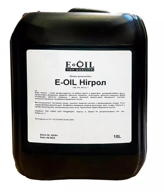 EUROOIL 1278557 Олива трансміссійна EUROOIL E-OIL, 9л 1278557: Купити в Україні - Добра ціна на EXIST.UA!