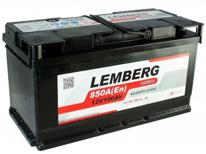 LEMBERG battery LB100-0 Акумулятор LEMBERG battery 12В 100Аг 920A(EN) R+ LB1000: Приваблива ціна - Купити в Україні на EXIST.UA!