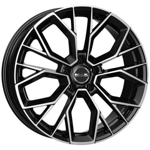 F8590TSBM45WS5 MAK Диск колеса легкосплавний MAK Wheels Stilo 8,5x19 5x112 ET45 DIA66,45 BLACK MIRROR