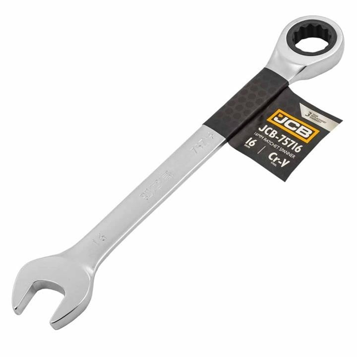 JCB Tools JCB-75716 Ключ комбінований з тріскачкою JCB75716: Купити в Україні - Добра ціна на EXIST.UA!