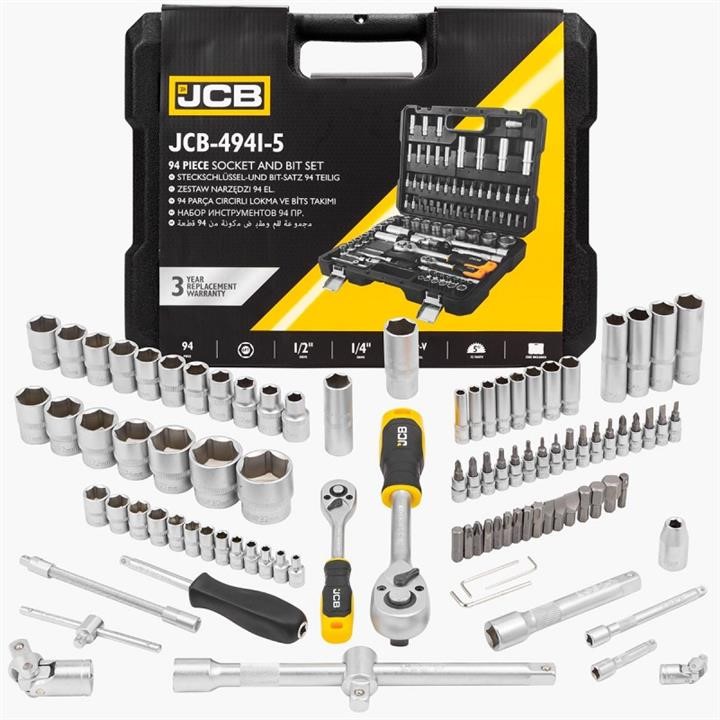 JCB Tools JCB-4941-5 Набір інструменту JCB49415: Приваблива ціна - Купити в Україні на EXIST.UA!