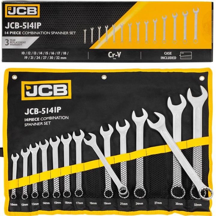 JCB Tools JCB-5141P Набір ключів комбінованих JCB5141P: Купити в Україні - Добра ціна на EXIST.UA!