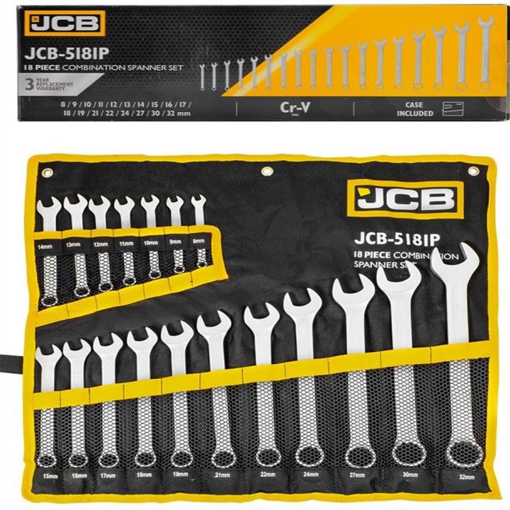 JCB Tools JCB-5181P Набір ключів комбінованих JCB5181P: Купити в Україні - Добра ціна на EXIST.UA!