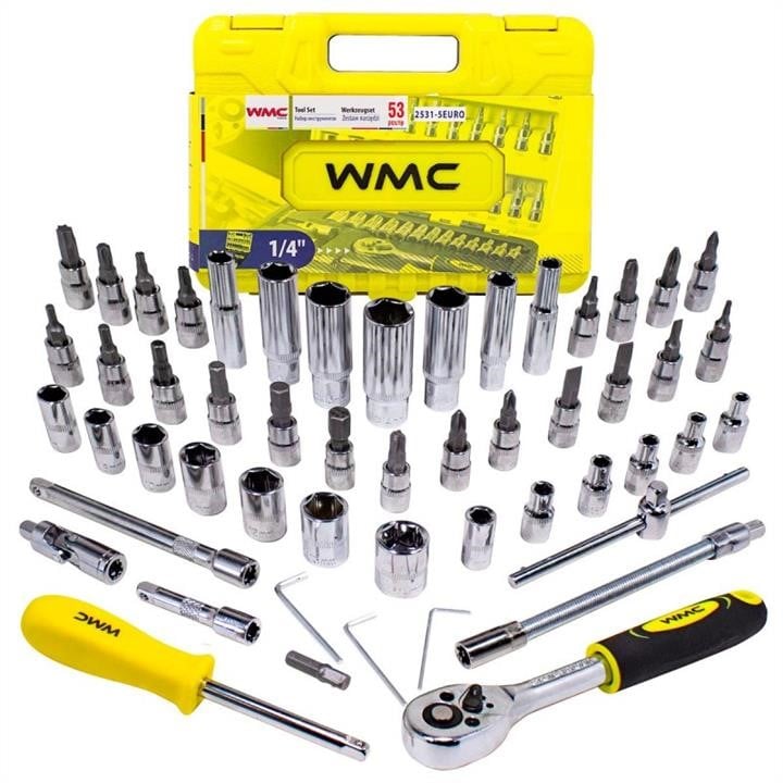 WMC Tools WT-2531-5 EURO Набір інструменту WT25315EURO: Купити в Україні - Добра ціна на EXIST.UA!