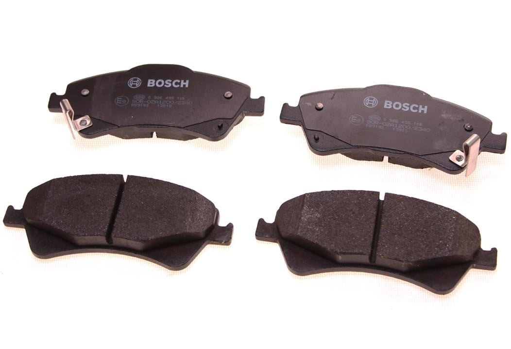 Bosch 0 986 495 106 Гальмівні колодки, комплект 0986495106: Купити в Україні - Добра ціна на EXIST.UA!