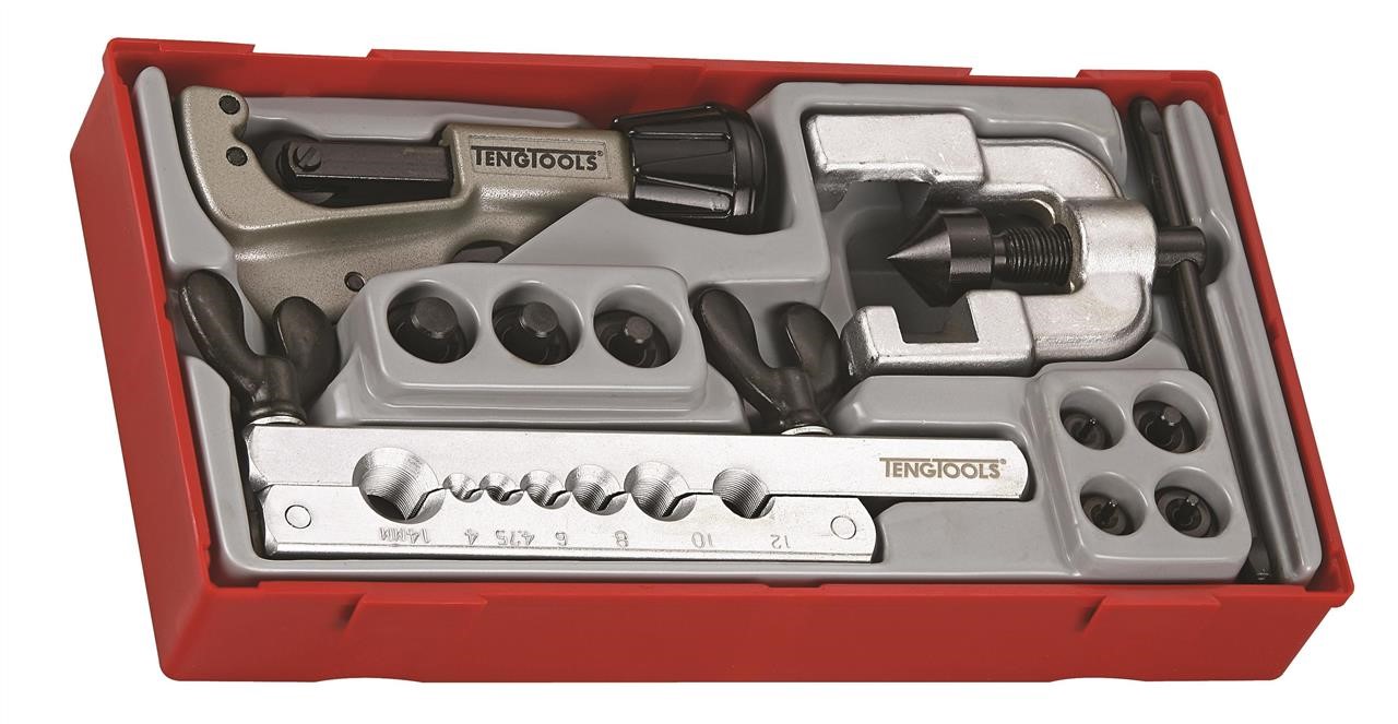 Teng Tools 144040102 Набір для розвальцювання трубок, 10 ін. 144040102: Купити в Україні - Добра ціна на EXIST.UA!