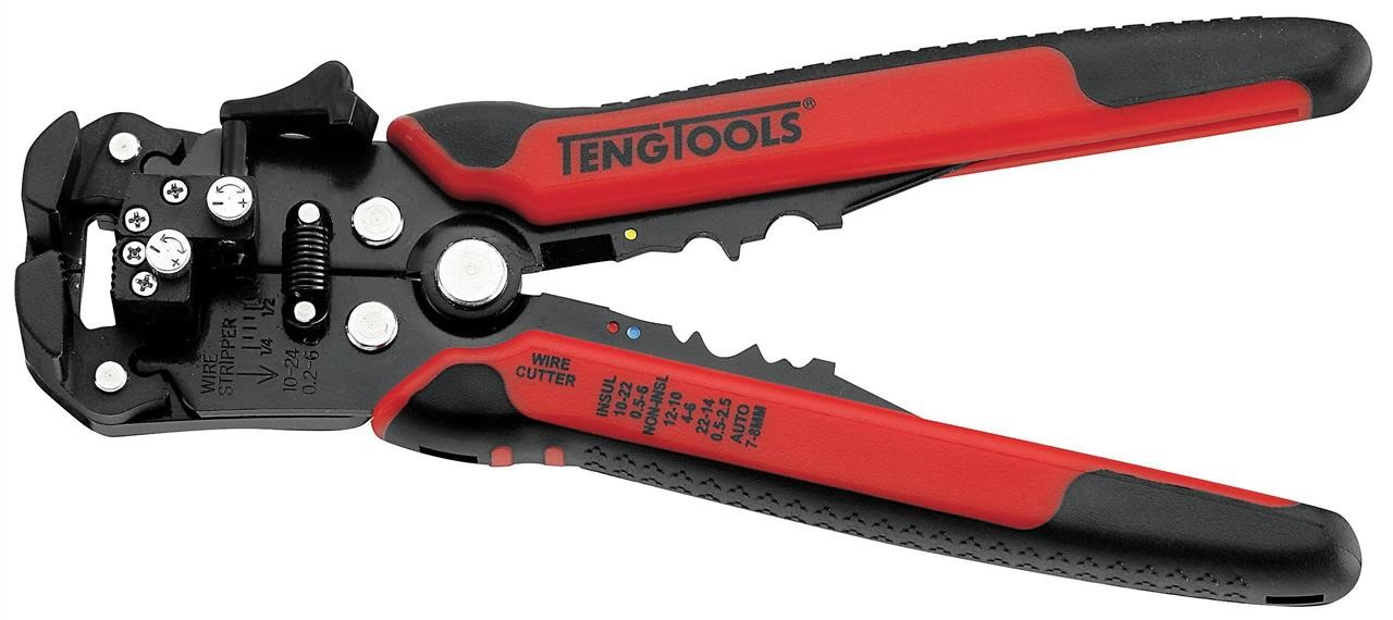 Teng Tools 186680104 Кліщі для обтиску та зачистки проводів 186680104: Купити в Україні - Добра ціна на EXIST.UA!