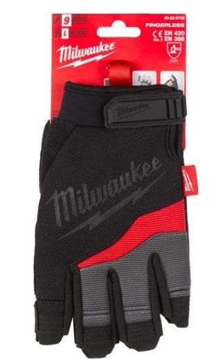Перчатки беспалые Milwaukee S/7 Milwaukee 4932479728
