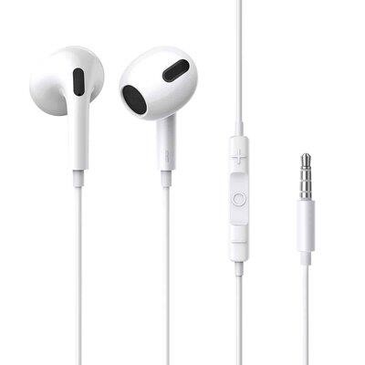 NGCR020002 Baseus Наушники Baseus Encok 3.5mm lateral in-ear Wired Earphone H17 White