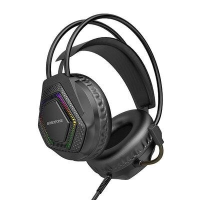 BO105B Borofone Наушники BOROFONE BO105 Thunder gaming headphones Black