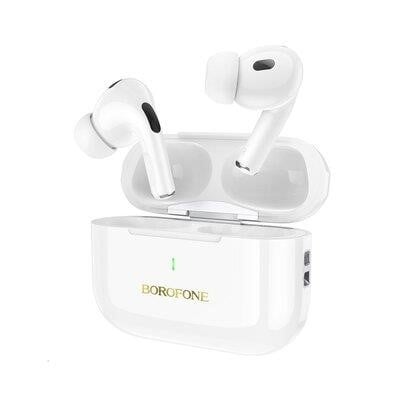6941991107467 Borofone Наушники BOROFONE BW59 Plus True wireless ANC noise reduction BT headset White