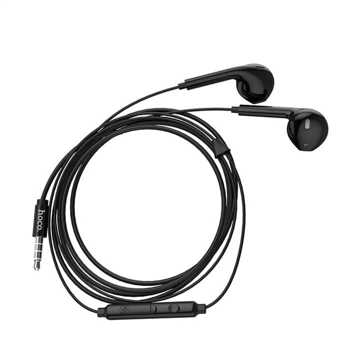 Hoco 6957531099949 Навушники HOCO M55 Memory sound wire control earphones with mic Black 6957531099949: Купити в Україні - Добра ціна на EXIST.UA!
