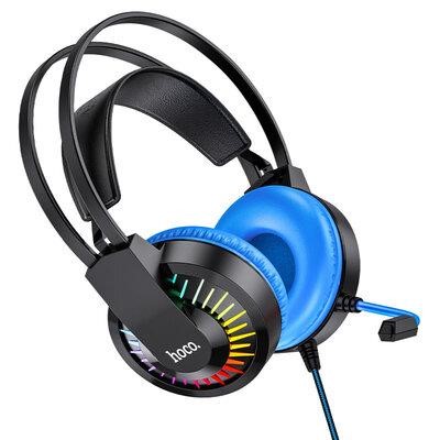 Hoco 6931474754172 Навушники HOCO W105 Joyful gaming headphones Blue 6931474754172: Купити в Україні - Добра ціна на EXIST.UA!