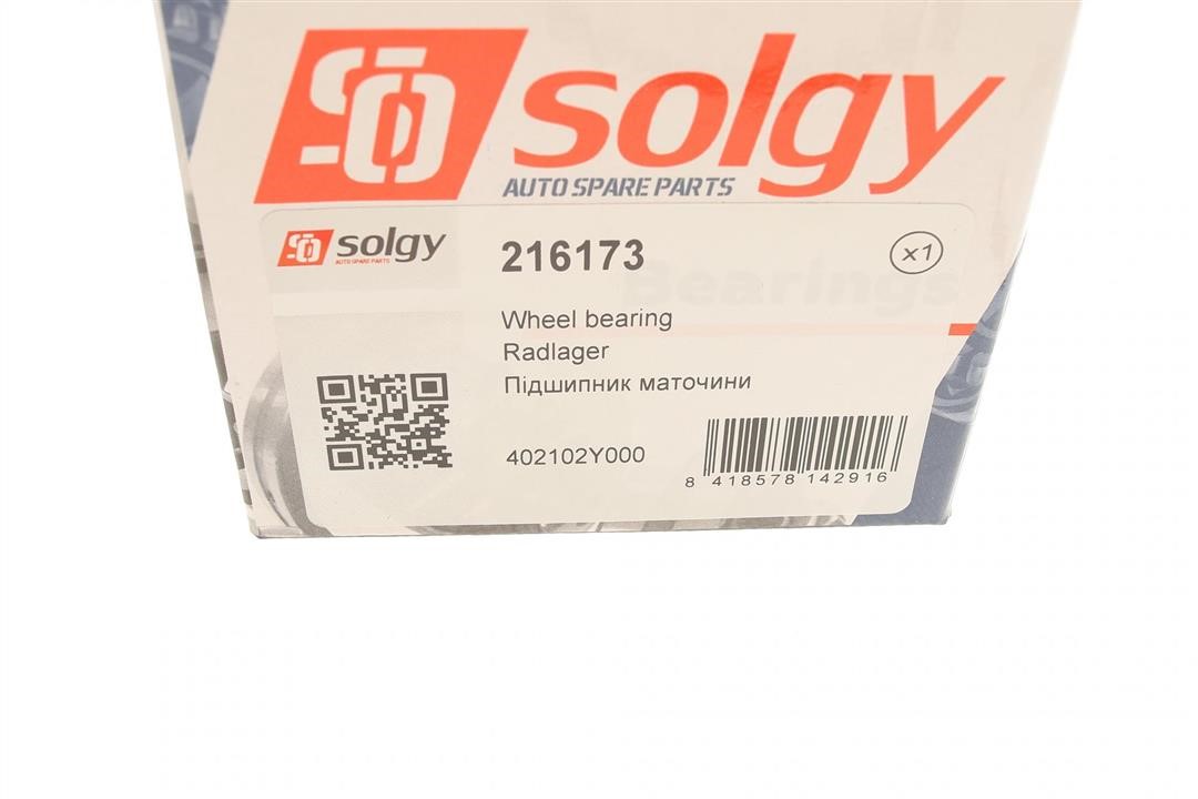 Solgy Подшипник ступицы переднего колеса, комплект – цена 576 UAH