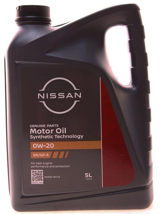 Nissan KE900-90143 Моторна олива Nissan Motor Oil FS 0W-20, 5л KE90090143: Купити в Україні - Добра ціна на EXIST.UA!