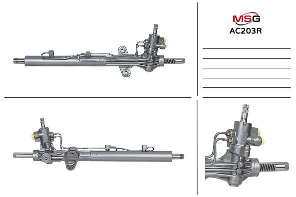 MSG Rebuilding AC203R Рульова рейка з ГПК відновлена AC203R: Купити в Україні - Добра ціна на EXIST.UA!