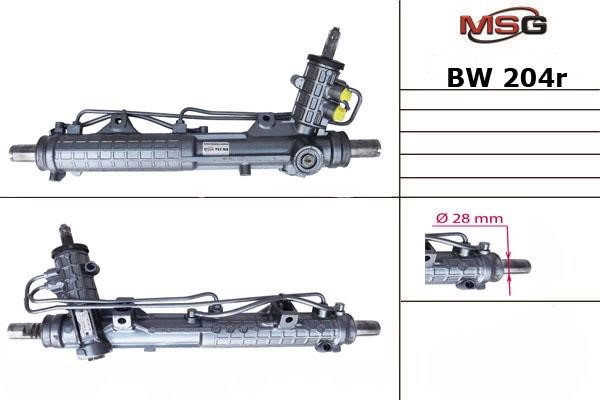 MSG Rebuilding BW204R Рульова рейка з ГПК відновлена BW204R: Купити в Україні - Добра ціна на EXIST.UA!