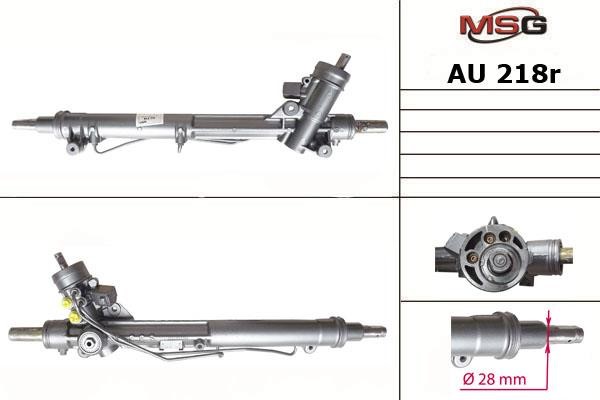 MSG Rebuilding AU218R Рульова рейка з ГПК відновлена AU218R: Купити в Україні - Добра ціна на EXIST.UA!
