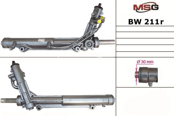 MSG Rebuilding BW211R Рульова рейка з ГПК відновлена BW211R: Приваблива ціна - Купити в Україні на EXIST.UA!