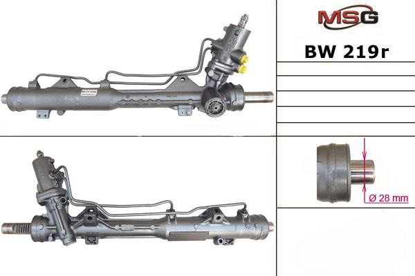 MSG Rebuilding BW219R Рульова рейка з ГПК відновлена BW219R: Купити в Україні - Добра ціна на EXIST.UA!