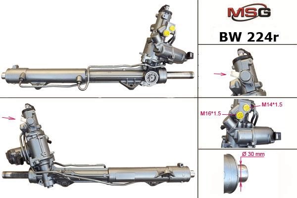 MSG Rebuilding BW224R Рульова рейка з ГПК відновлена BW224R: Купити в Україні - Добра ціна на EXIST.UA!