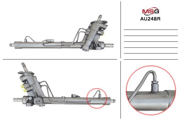 MSG Rebuilding AU248R Рульова рейка з ГПК відновлена AU248R: Купити в Україні - Добра ціна на EXIST.UA!