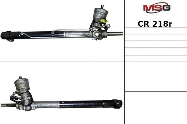 MSG Rebuilding CR218R Рульова рейка з ГПК відновлена CR218R: Купити в Україні - Добра ціна на EXIST.UA!