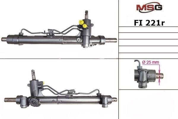 MSG Rebuilding FI221R Рульова рейка з ГПК відновлена FI221R: Купити в Україні - Добра ціна на EXIST.UA!