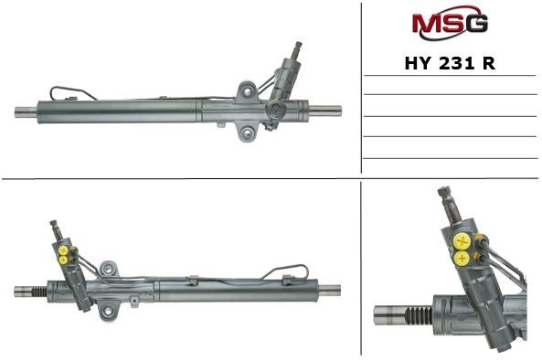 MSG Rebuilding HY231R Рульова рейка з ГПК відновлена HY231R: Купити в Україні - Добра ціна на EXIST.UA!
