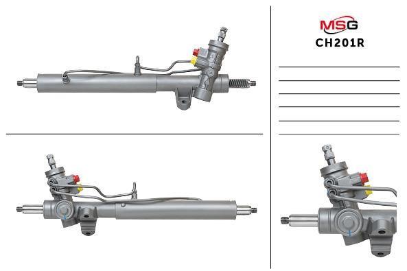 MSG Rebuilding CH201R Рульова рейка з ГПК відновлена CH201R: Купити в Україні - Добра ціна на EXIST.UA!