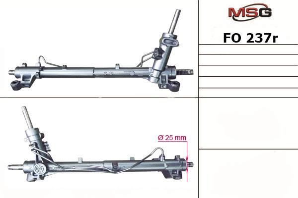 MSG Rebuilding FO237R Рульова рейка з ГПК відновлена FO237R: Купити в Україні - Добра ціна на EXIST.UA!